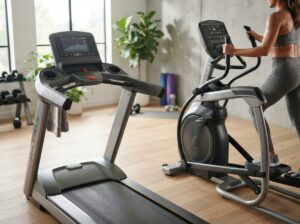 Laufband oder Crosstrainer