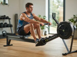 Rudergerät oder Ergometer