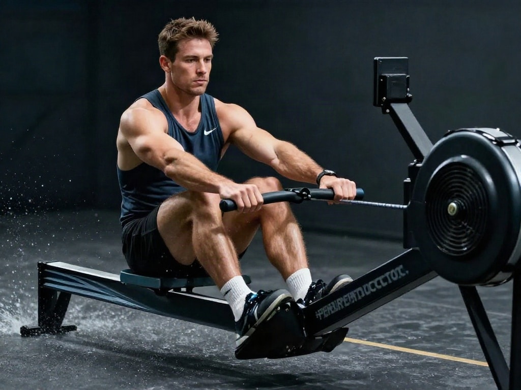 Rudergerät oder Ergometer