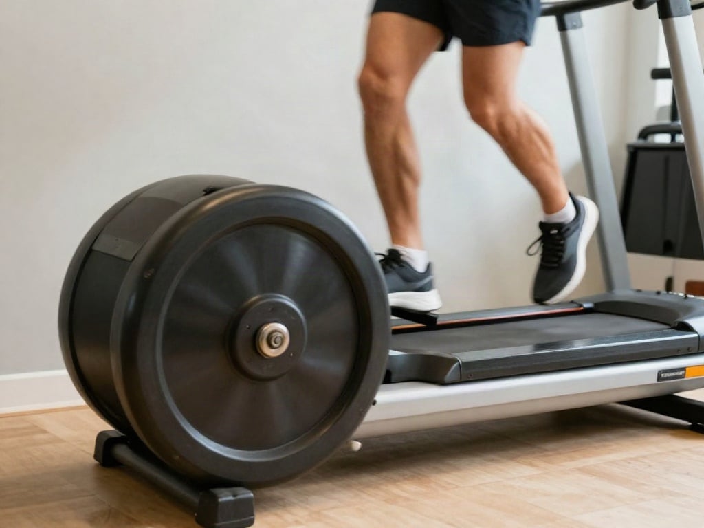 Crosstrainer Schwungmasse